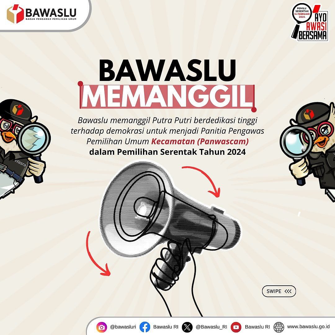 BAWSLU KABUPATEN GARUT MEMANGGIL