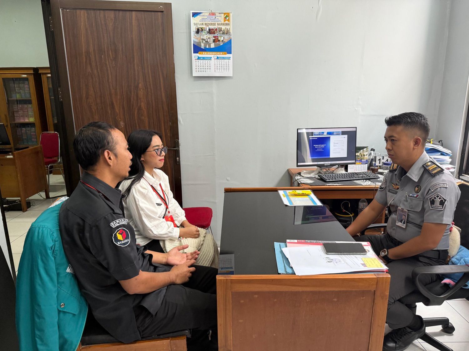 Koordinasi dengan Lapas Kelas IIA Garut