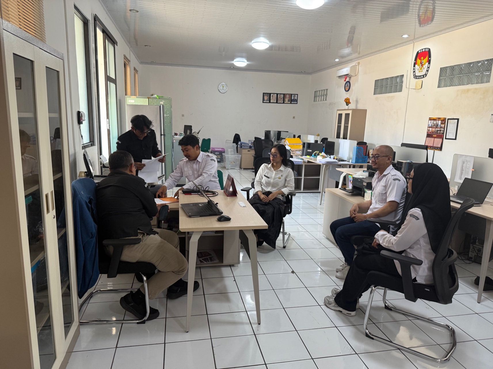 Koordinasi dengan KPU Garut