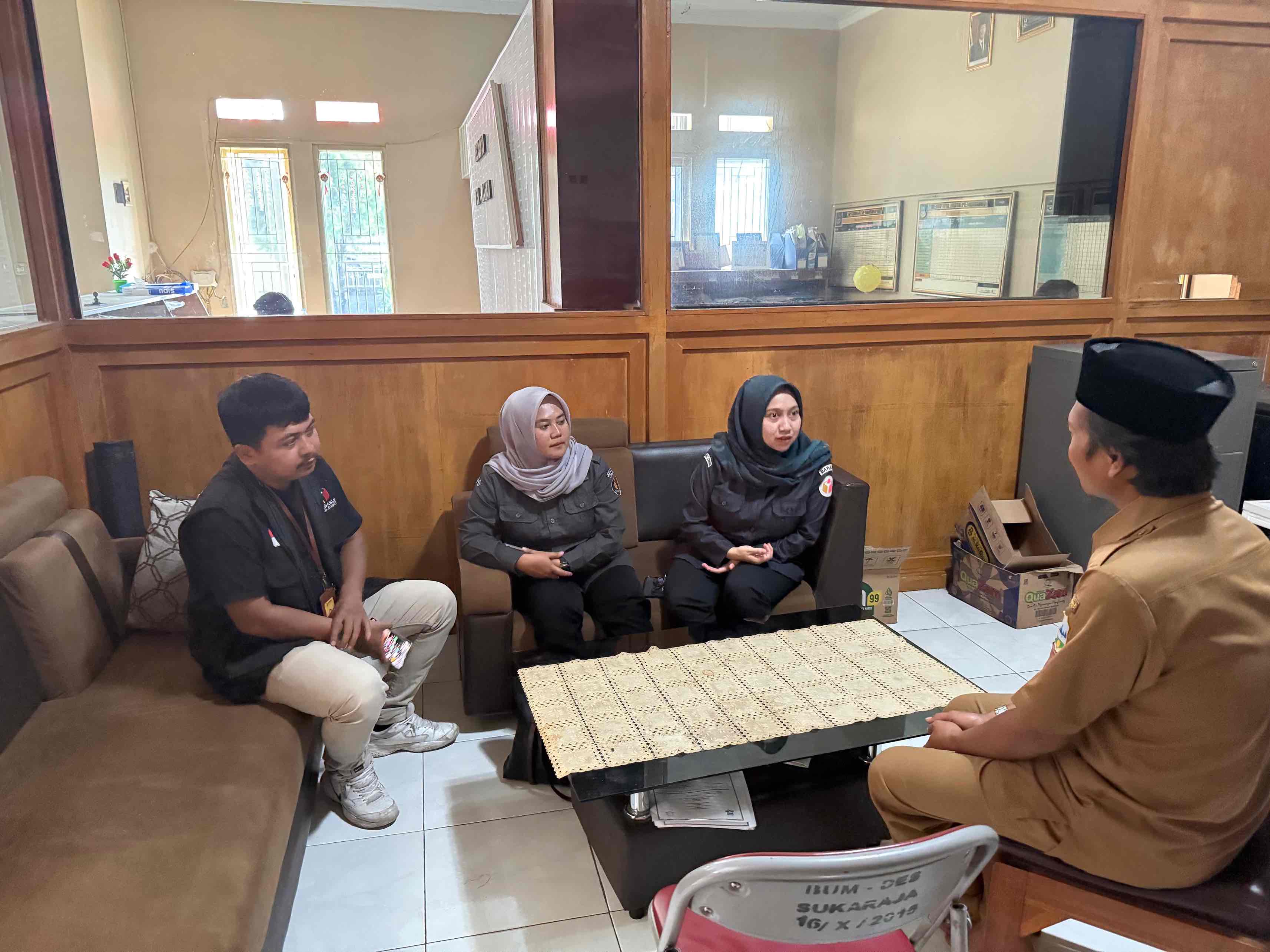 Lamlam Masropah lakukan Koordinasi terkait PDPB hingga ke tingkat desa