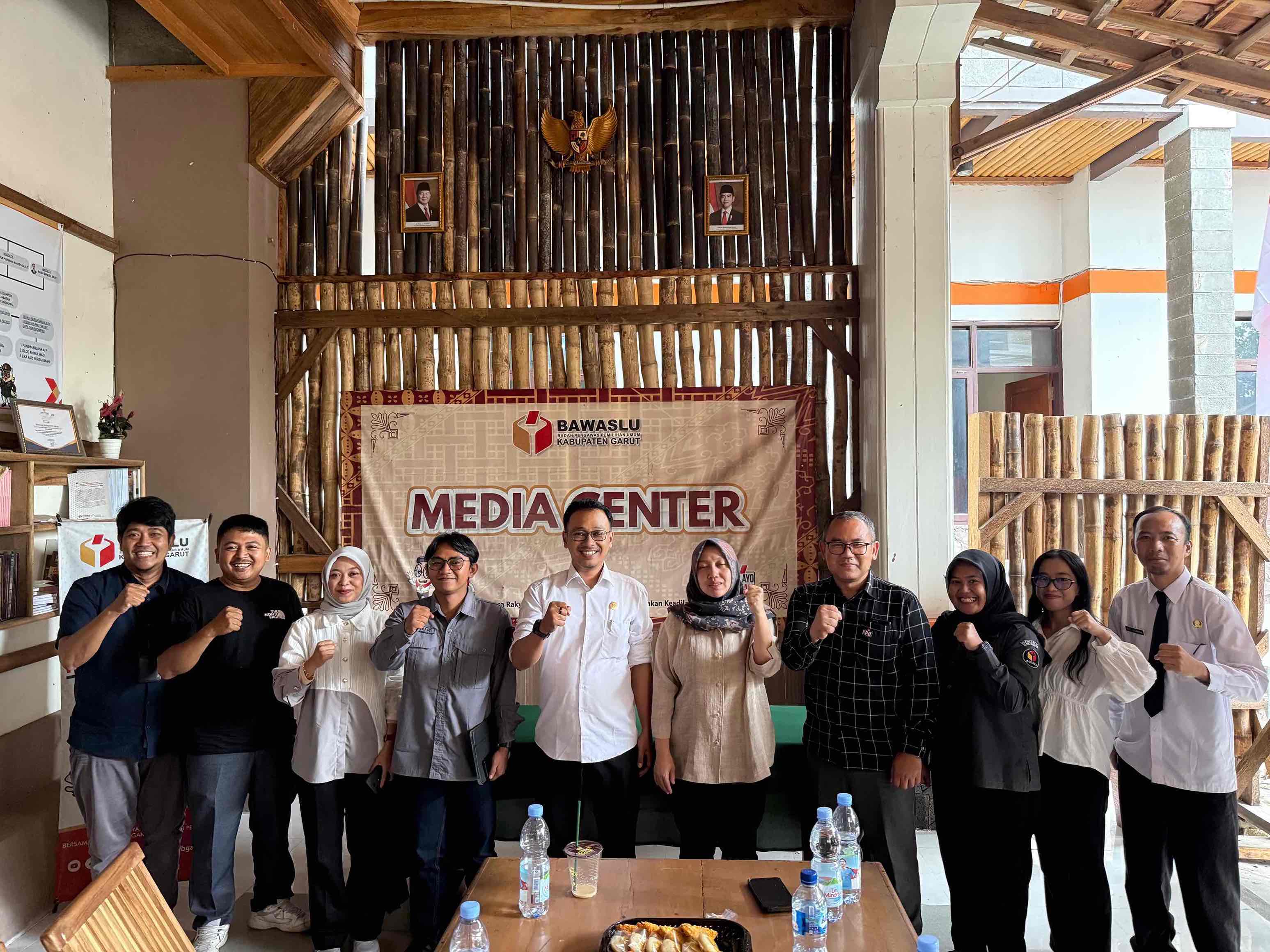 Bawaslu Garut menerima Kunjungan Koordinasi dari KPU Garut