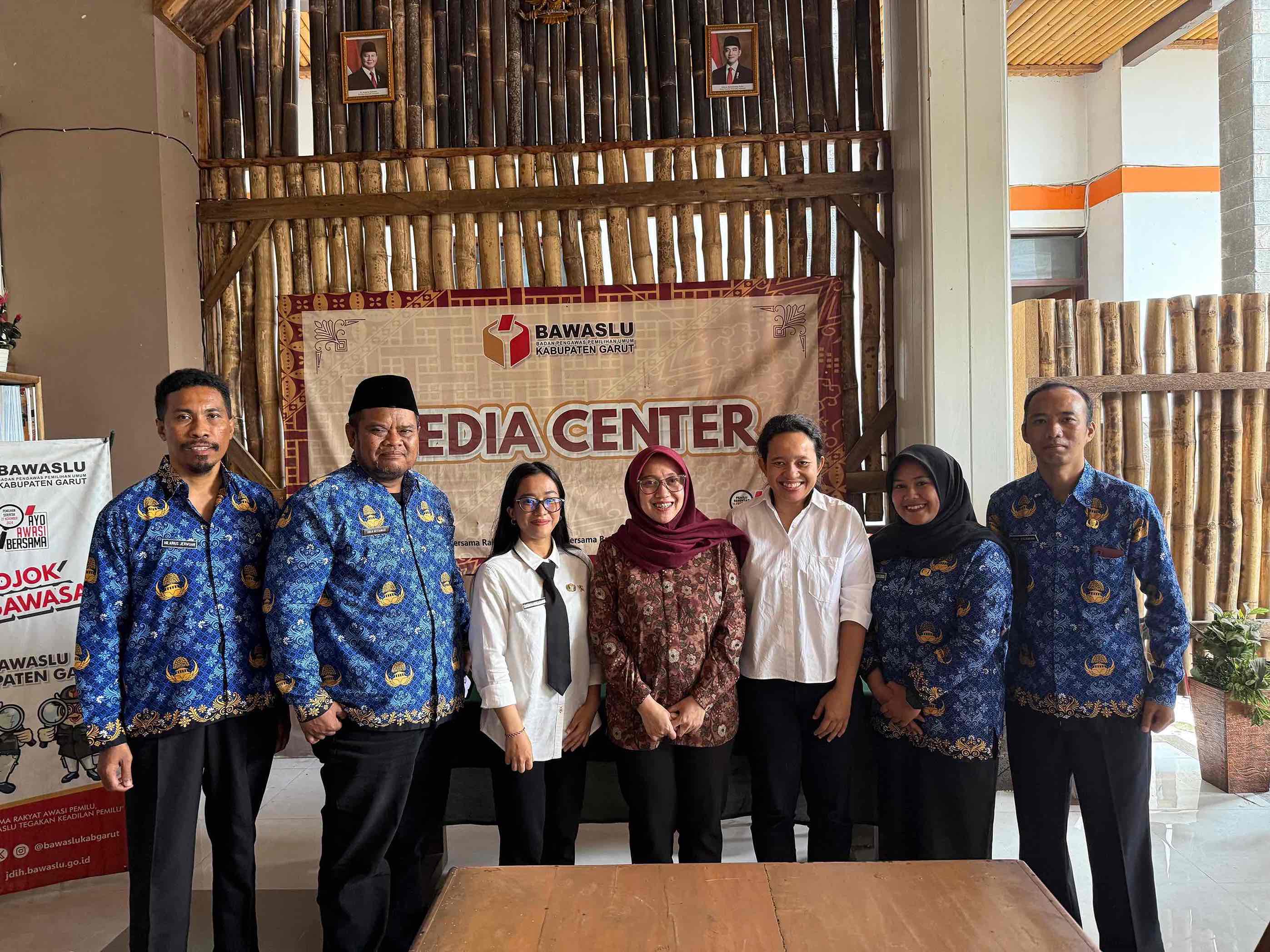 Bawaslu Garut terima Supervisi dari Humas Bawaslu Republik Indonesia