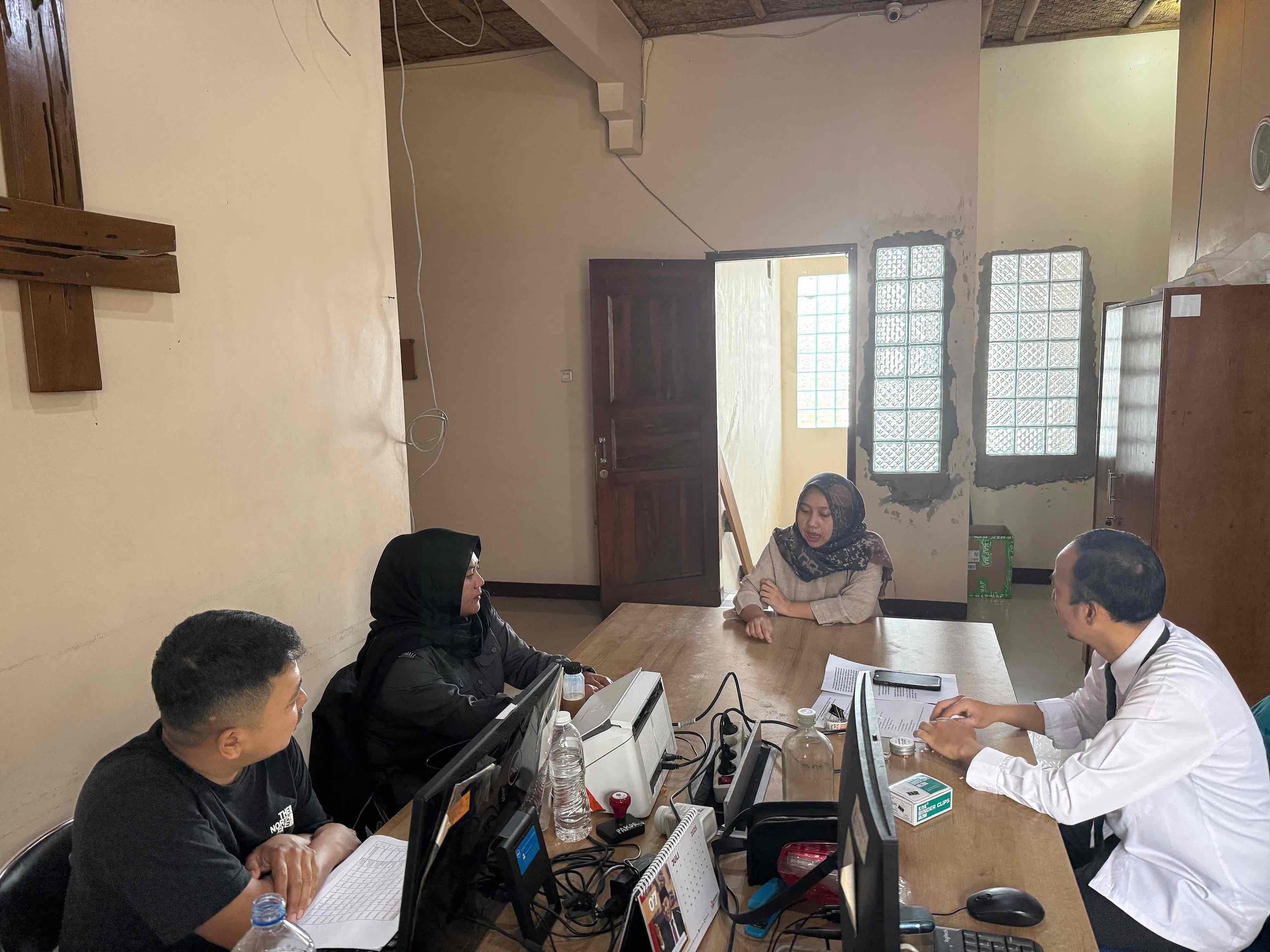 Lamlam Masropah dan seluruh jajaran Divisi P2HM