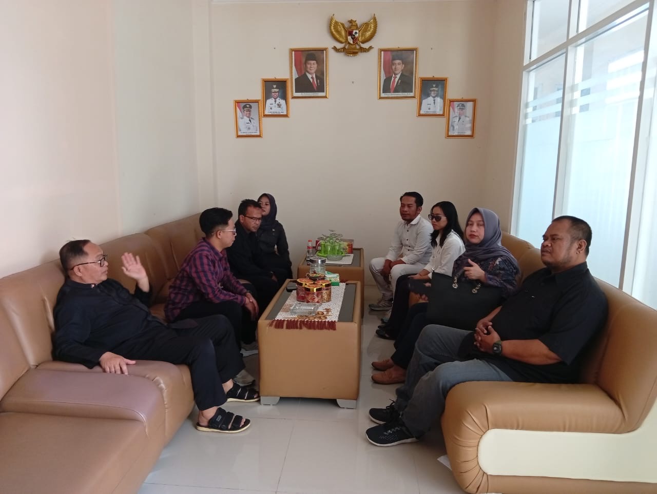 Koordinasi Kelembagaan dengan Bakesbangpol Garut