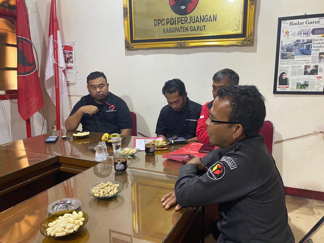 Pengawasan Pemutakhiran Data ke DPC PDI Perjuangan