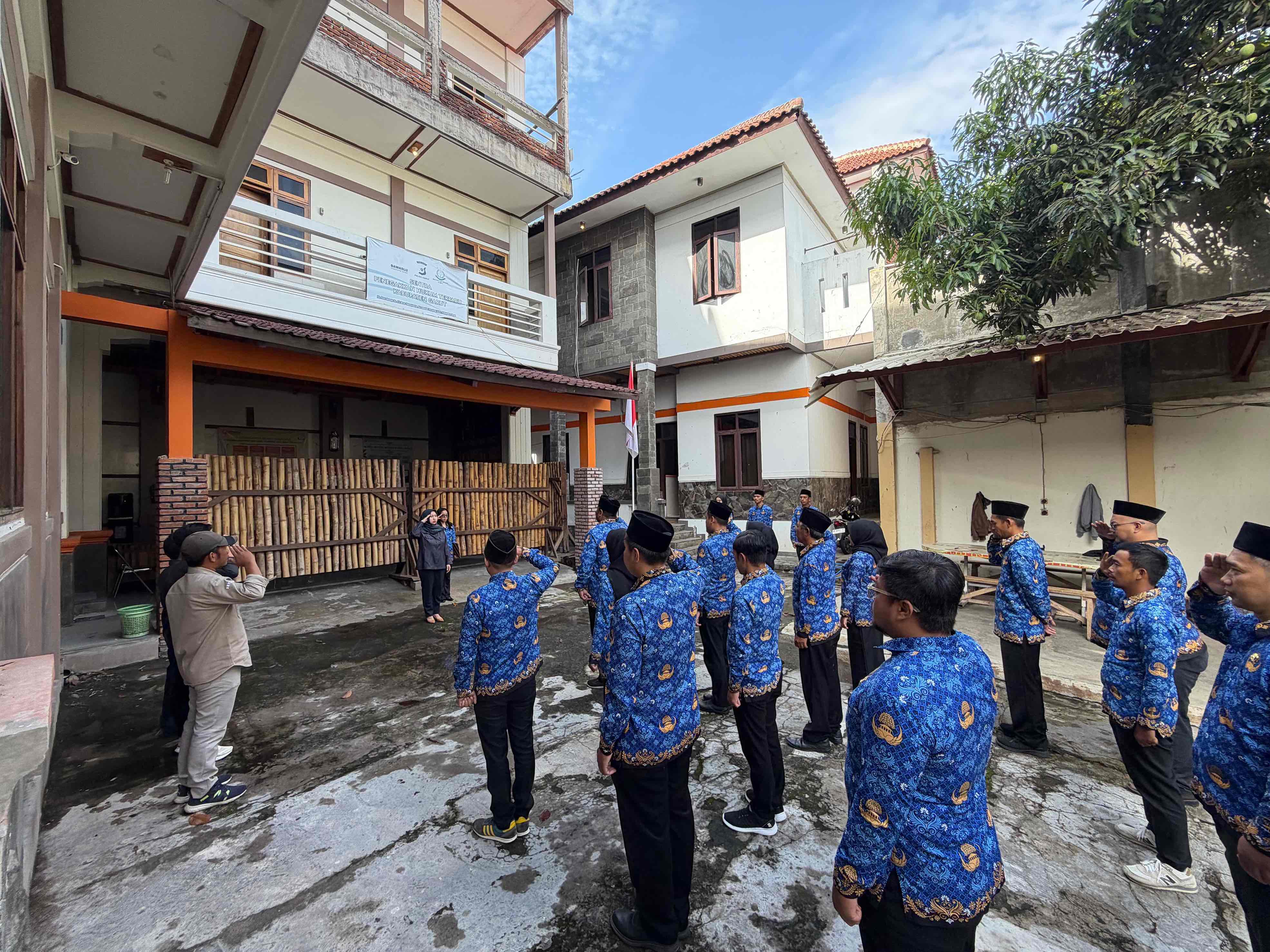 Peringatan Hari Pahlawan di Lingkungan Bawaslu Garut