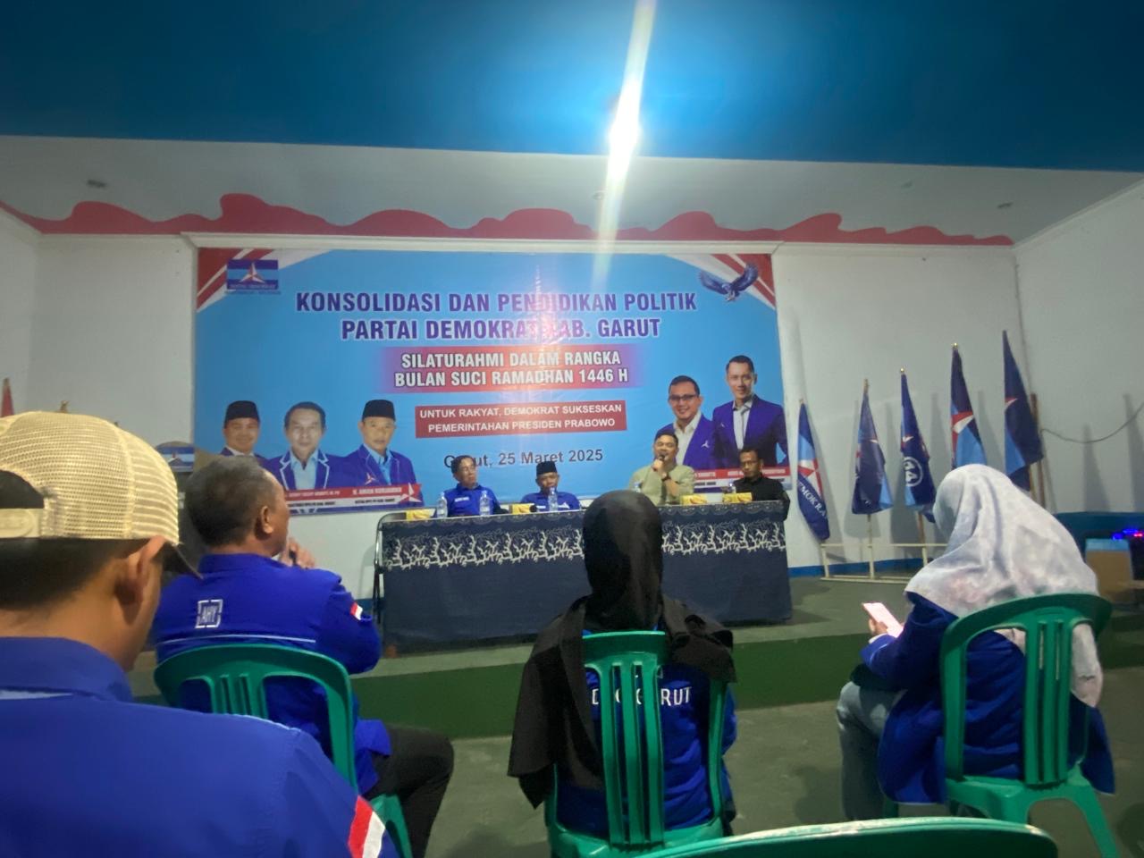 Bawaslu Garut Perkuat Pengawasan Pemutakhiran Data Parpol dalam Silaturahmi ke Partai Demokrat