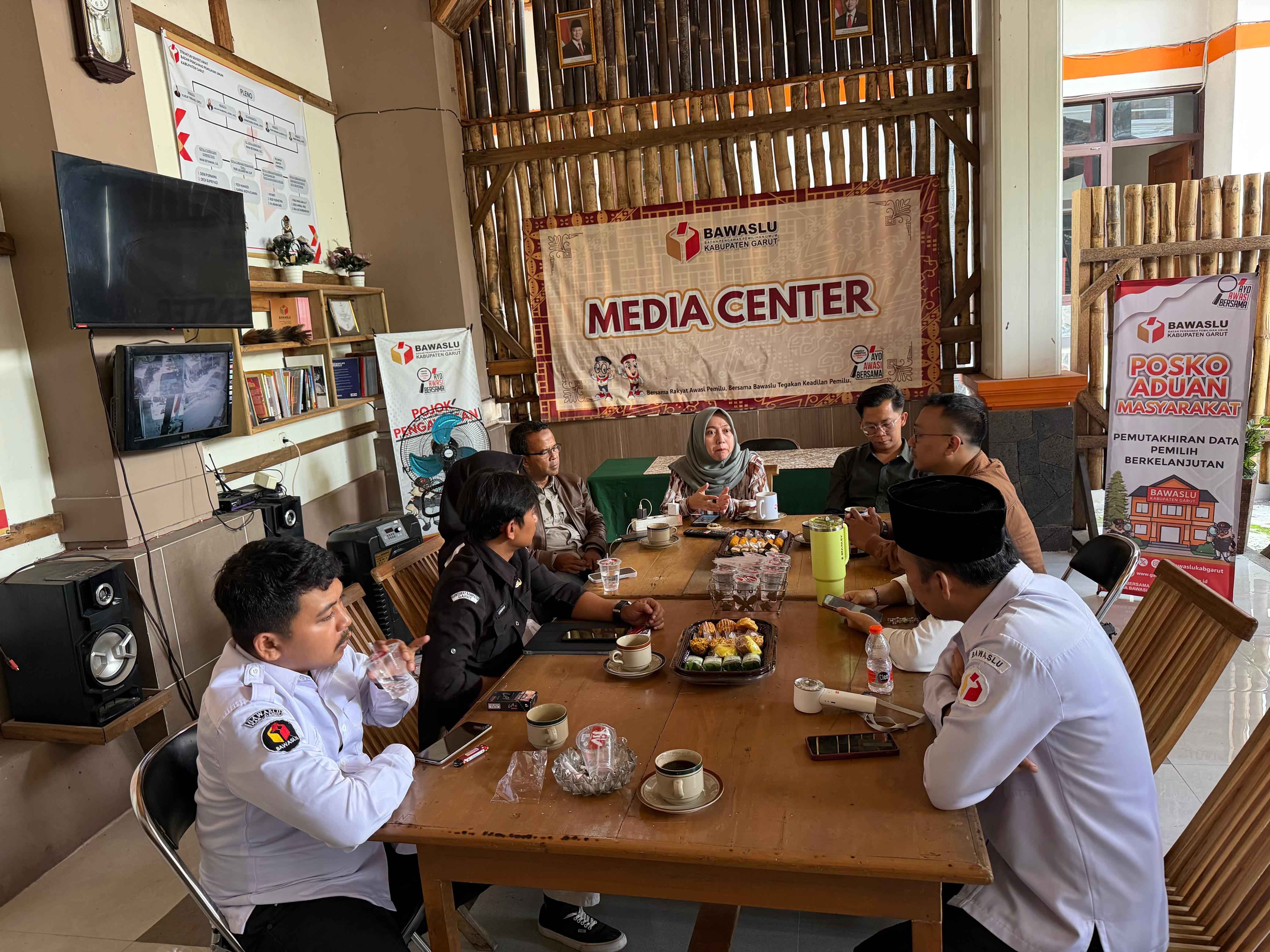 Bawaslu Garut Terima Koordinasi KPU Garut