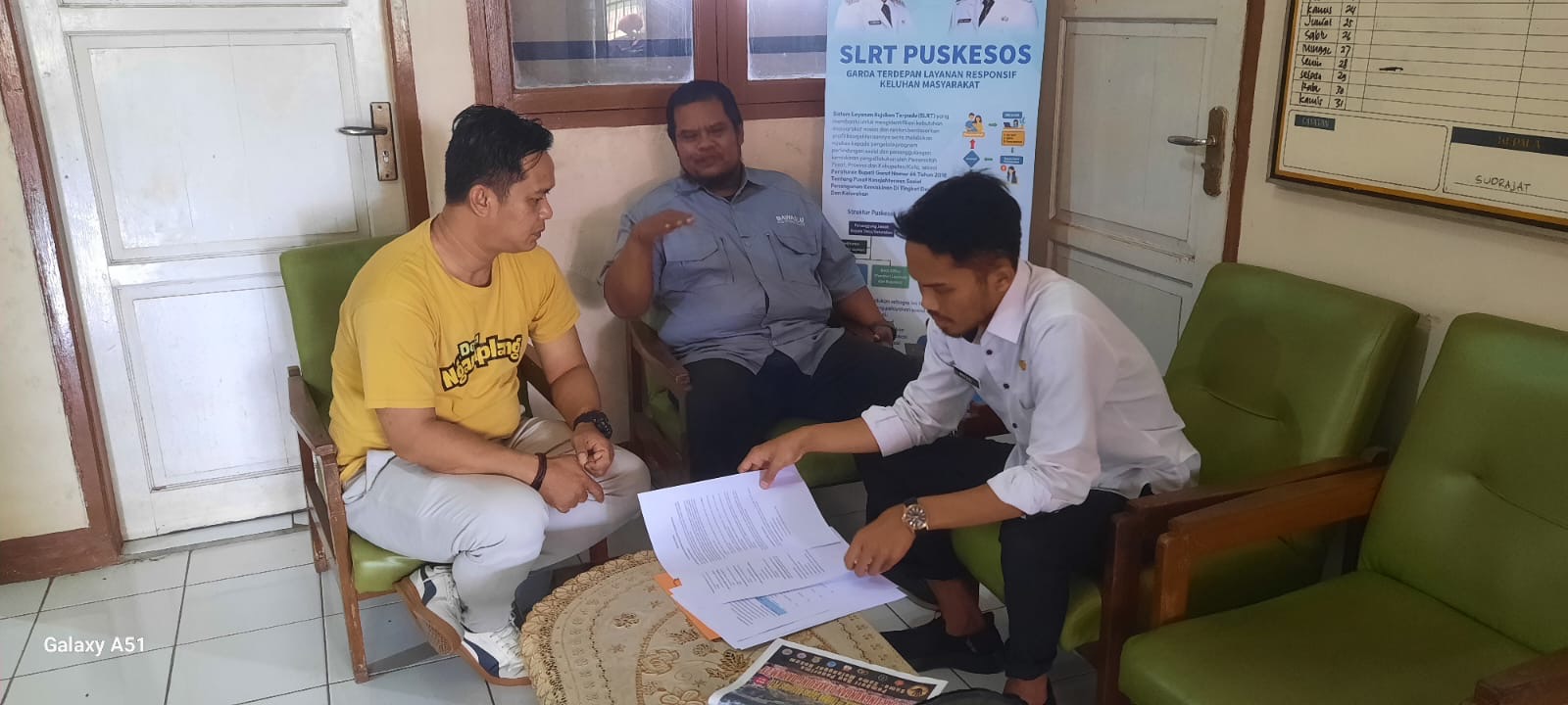 Uji petik di desa ngamplang