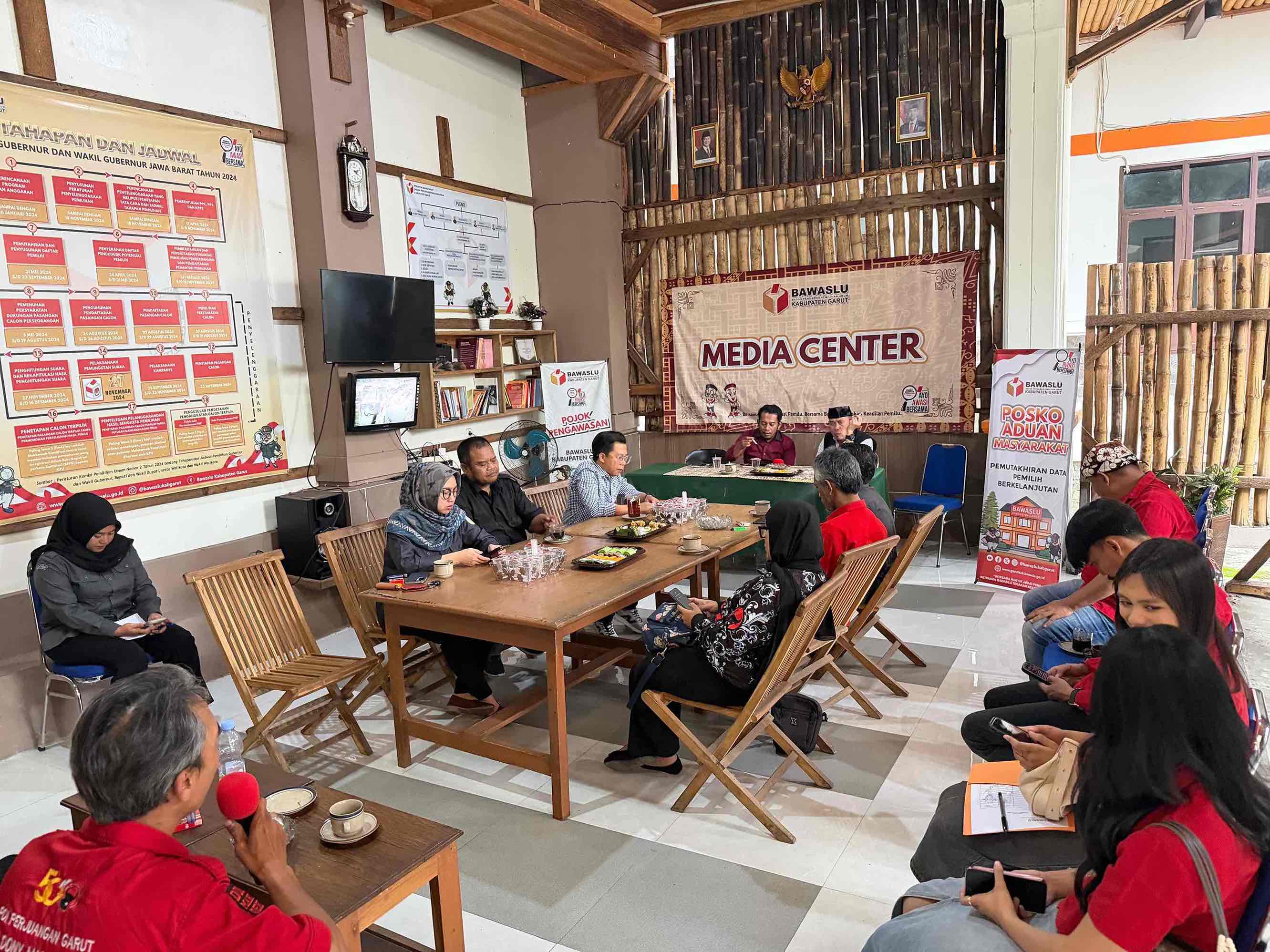 Kunjungan dari PDIP Garut