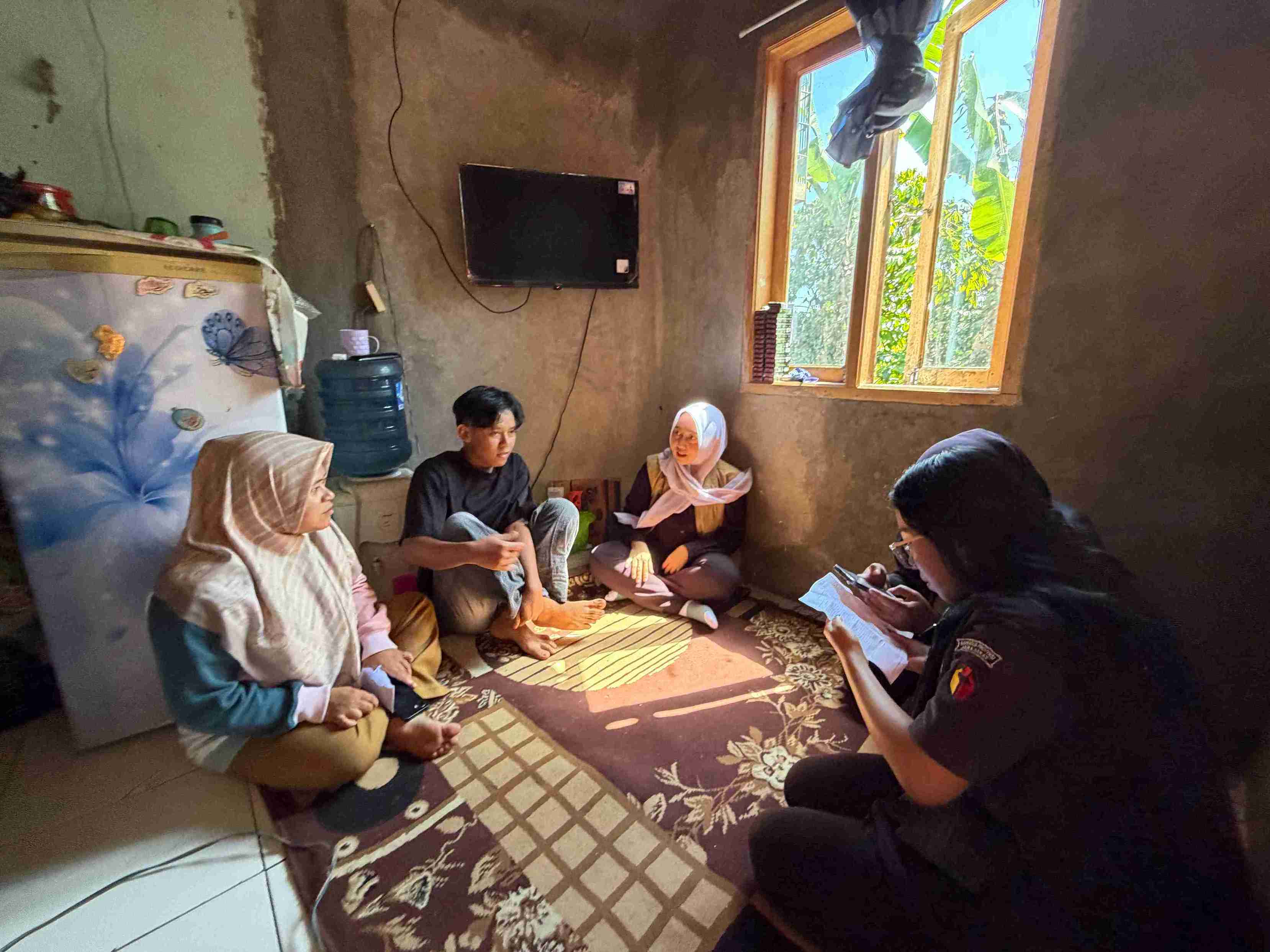 Uji Petik di rumah warga Desa Tanjungsari, Kecamatan Karangpawitan