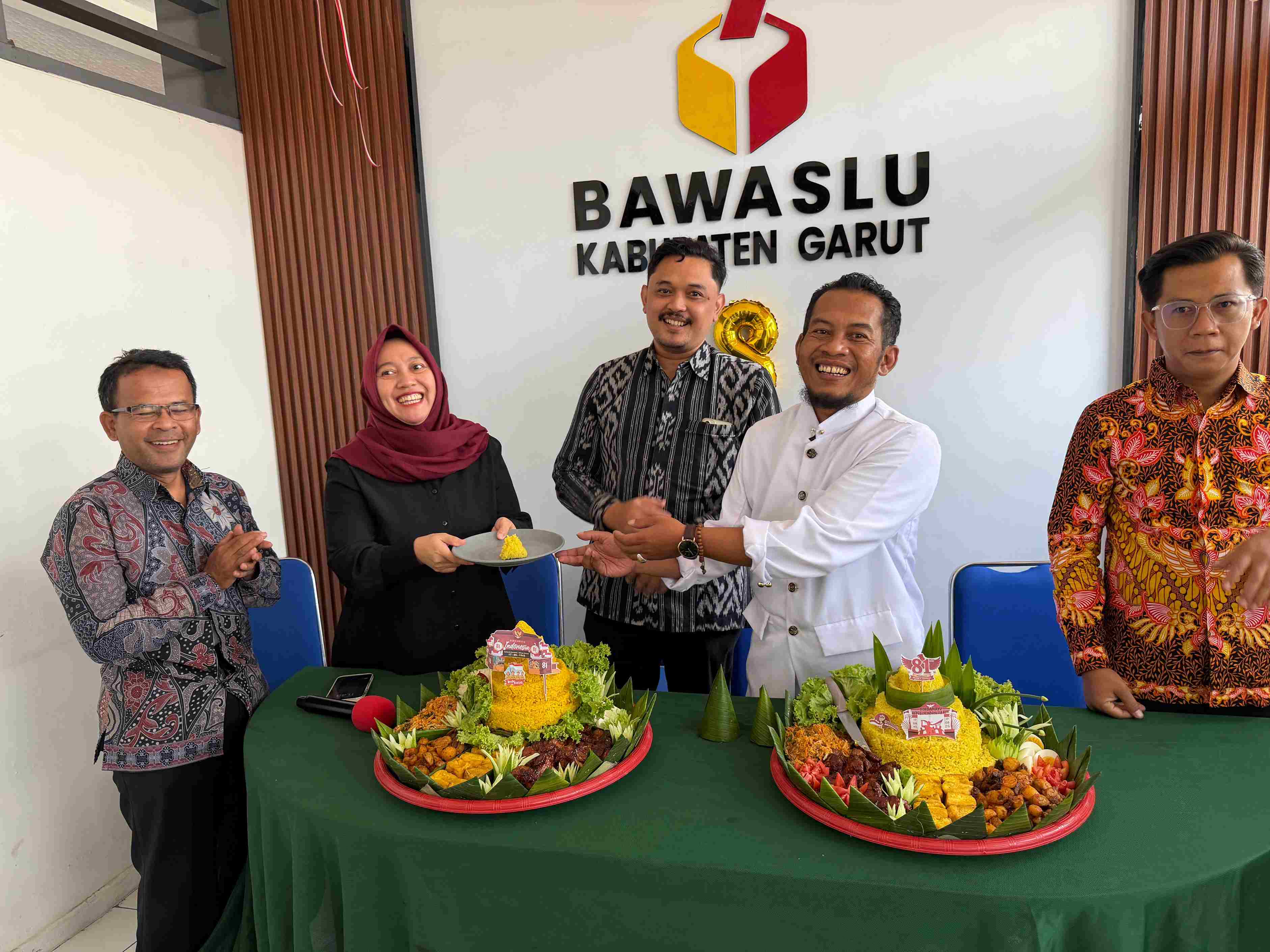 Tasyakur Peringatan 8 Tahun Bawaslu Kabupaten Garut