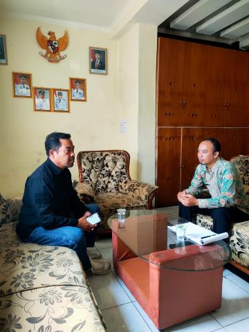 Korrdinasi Awal Pengawasan PDPB dengan Kepala Desa Suci