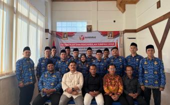 PPPK terlantik dengan Pimpinan Bawaslu Garut