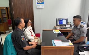 Koordinasi dengan Lapas Kelas IIA Garut