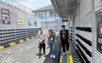 Ahmad Nurul Syahid lakukan Uji Petik di Lapas Kelas IIA Garut