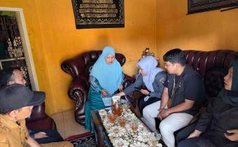 Lamlam Masropah lakukan uji petik di desa sukaraja