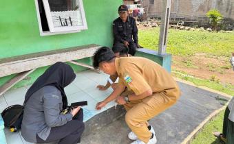 Lamlam Masropah Lakukan Uji Petik di Desa Kertajaya 