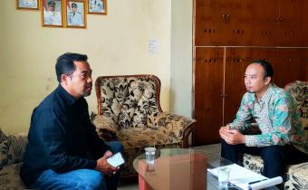 Korrdinasi Awal Pengawasan PDPB dengan Kepala Desa Suci