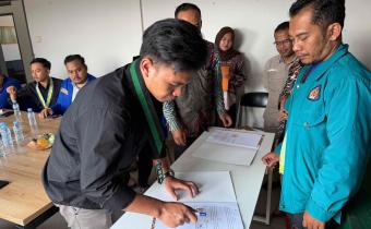 Penandatanganan MoU dengan HMI Garut