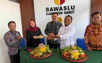 Tasyakur Peringatan 8 Tahun Bawaslu Kabupaten Garut