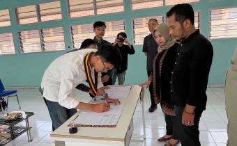 penandatanganan MoU dengan HIMA PERSIS Garut